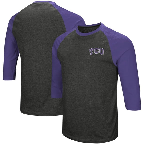 Colosseum TCU Horned Frogs Mens Purple Friend Polo Shirt